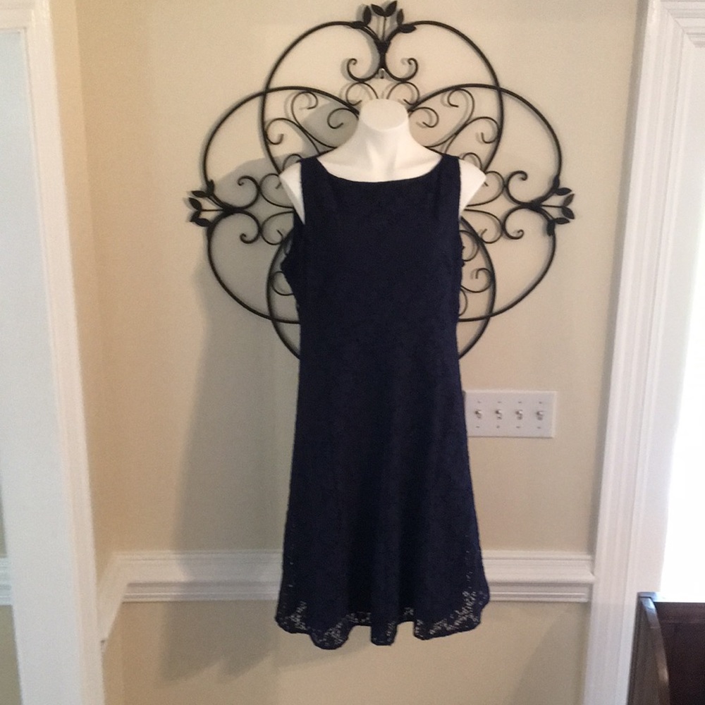 Navy Ralph Lauren dress size 14 chaps dress